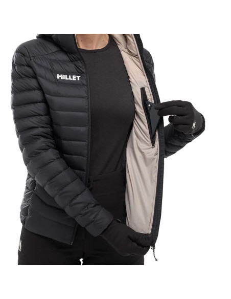 Kabát Millet EVOLE LIGHT 700 HD W Black - Noir