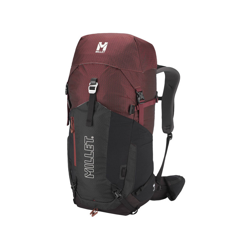 Back Pack Millet UBIC 40 E-Black/Dark Red