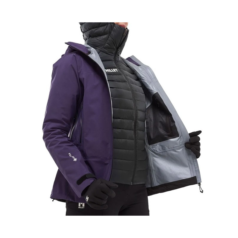 Jacke Millet EVOLE LIGHT 700 HD W Black - Noir