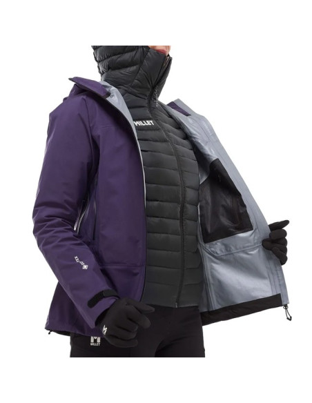 Jacke Millet EVOLE LIGHT 700 HD W Black - Noir