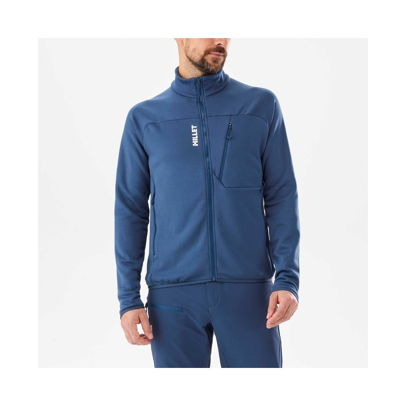 Polar Fleece Millet SENECA JKT M Dark Denim