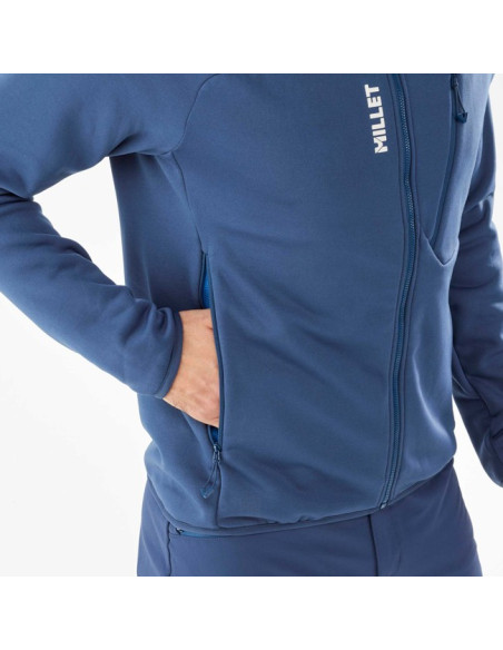 Polar Fleece Millet SENECA JKT M Dark Denim