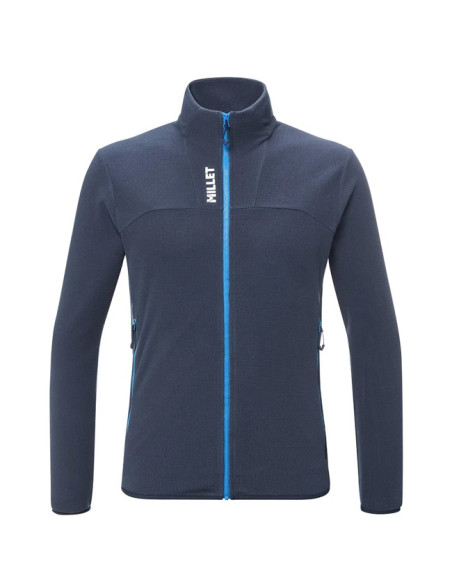 Polar Fleece Millet UBIC LIGHTGRID JKT M Saphir