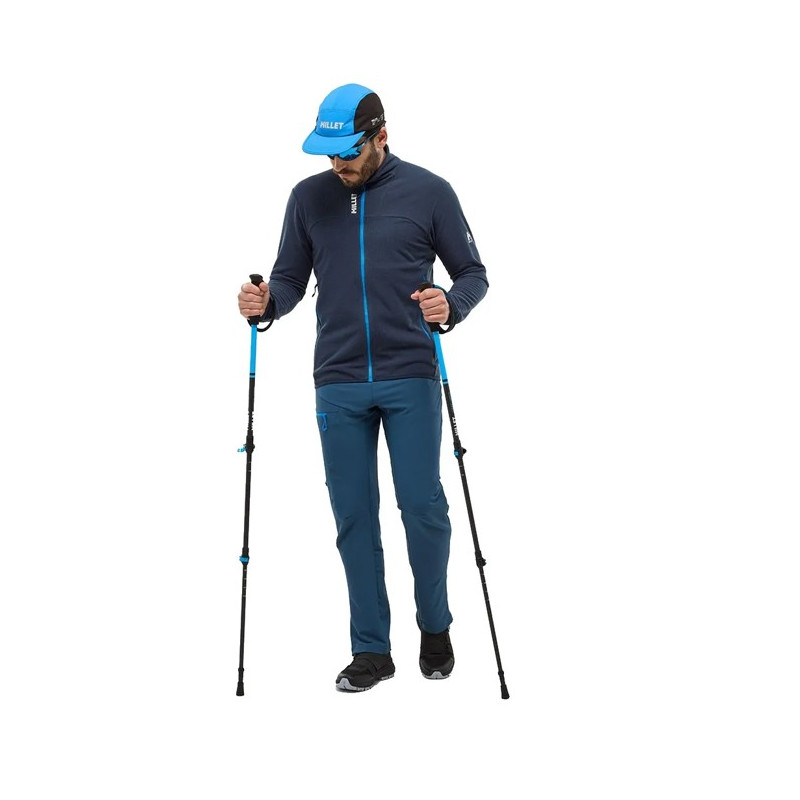 Fleeceová mikina Millet UBIC LIGHTGRID JKT M Saphir