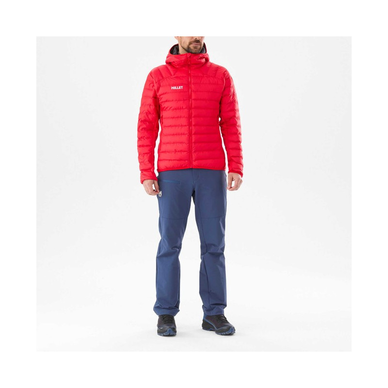 Chaqueta Millet FITZ ROY WARM HOODIE M Red-Rouge