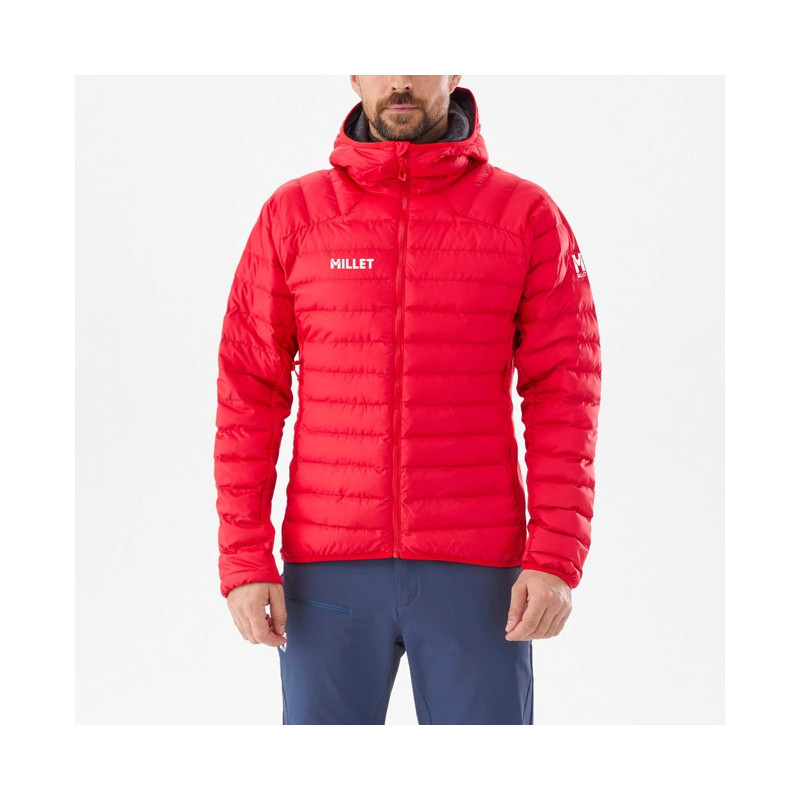 Casaco Millet FITZ ROY WARM HOODIE M Red-Rouge