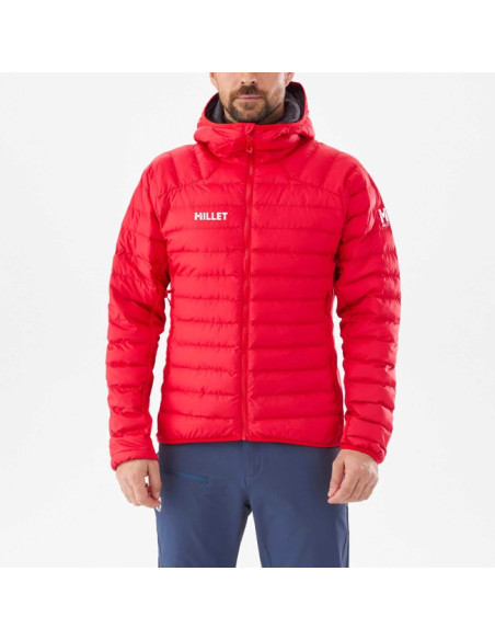 Chaqueta Millet FITZ ROY WARM HOODIE M Red-Rouge