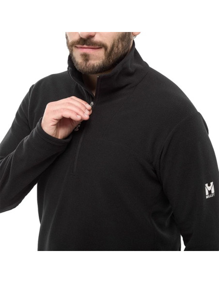 Forro polar Millet UBIC LIGHTGRID PO M Black - Noir