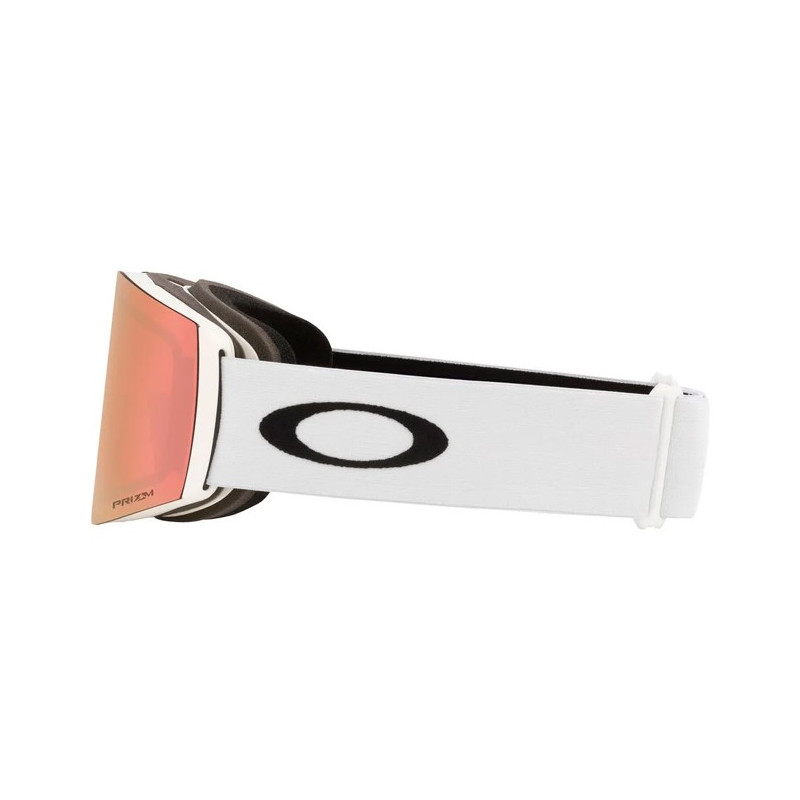 Brille Oakley Fall Line L Matte White w Przm Rose Gol