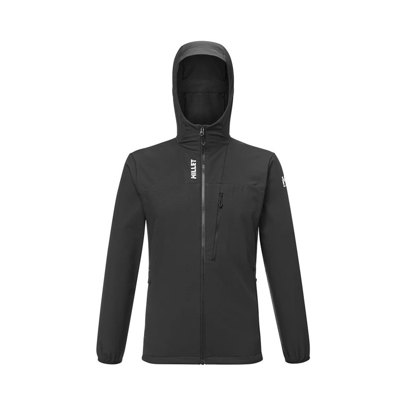 Chaqueta Millet SENECA SHIELD HOODIE M Black - Noir