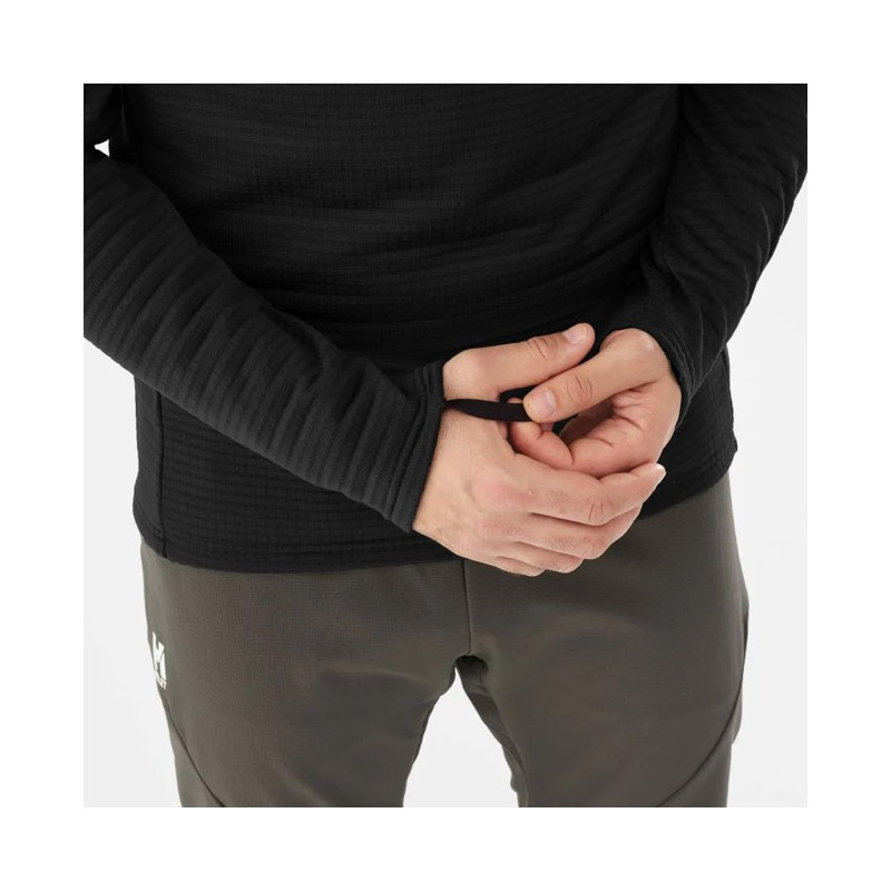 Polar Fleece Millet INTENSE PO M Black-Noir