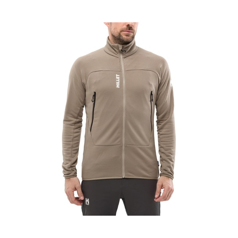 Polar Fleece Millet FUSION GRID JKT M Dorite