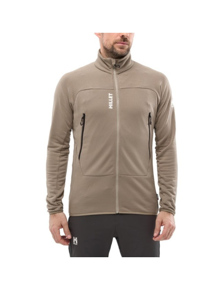 Polar Fleece Millet FUSION GRID JKT M Dorite