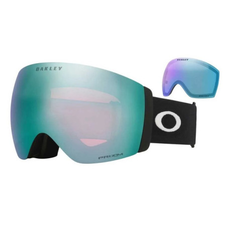 Maschera Oakley Flight Deck Pro L Matte Black PRIZM Sap