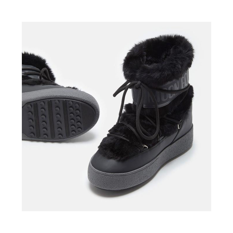 Moon Boot Ltrack Faux Fur Wp W