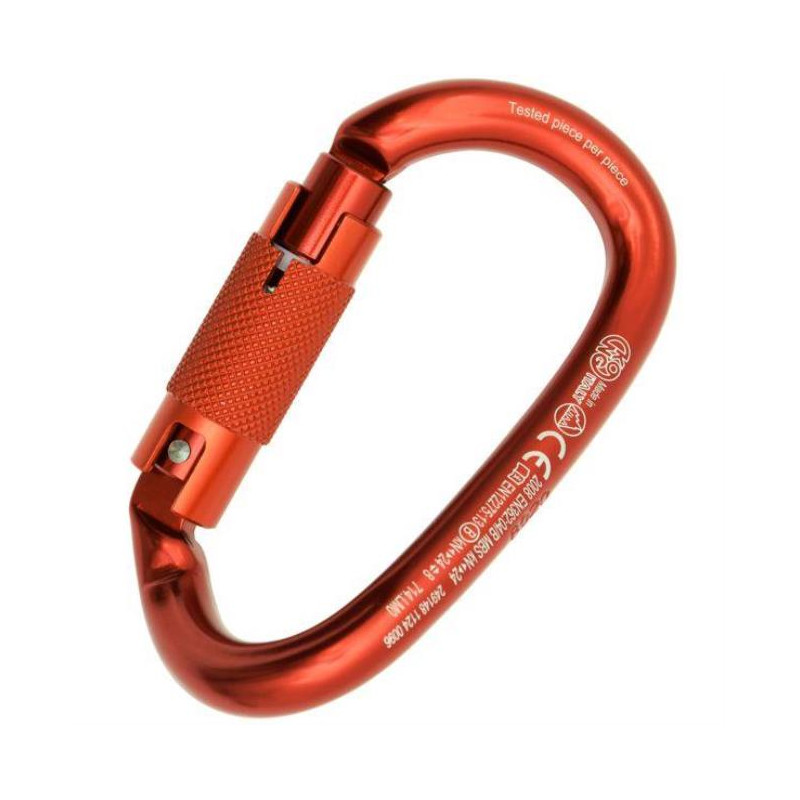 Mosquetón Kong Ovalone Dna Alu Auto Block