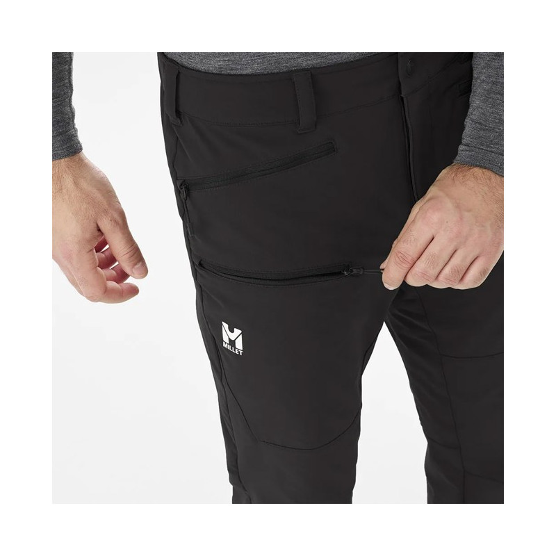 Hlače Millet ALL OUTDOOR XCS100 M Black-Noir