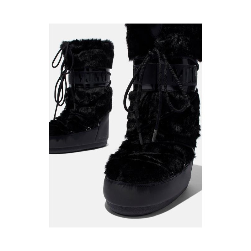Moon Boot Icon Faux Fur