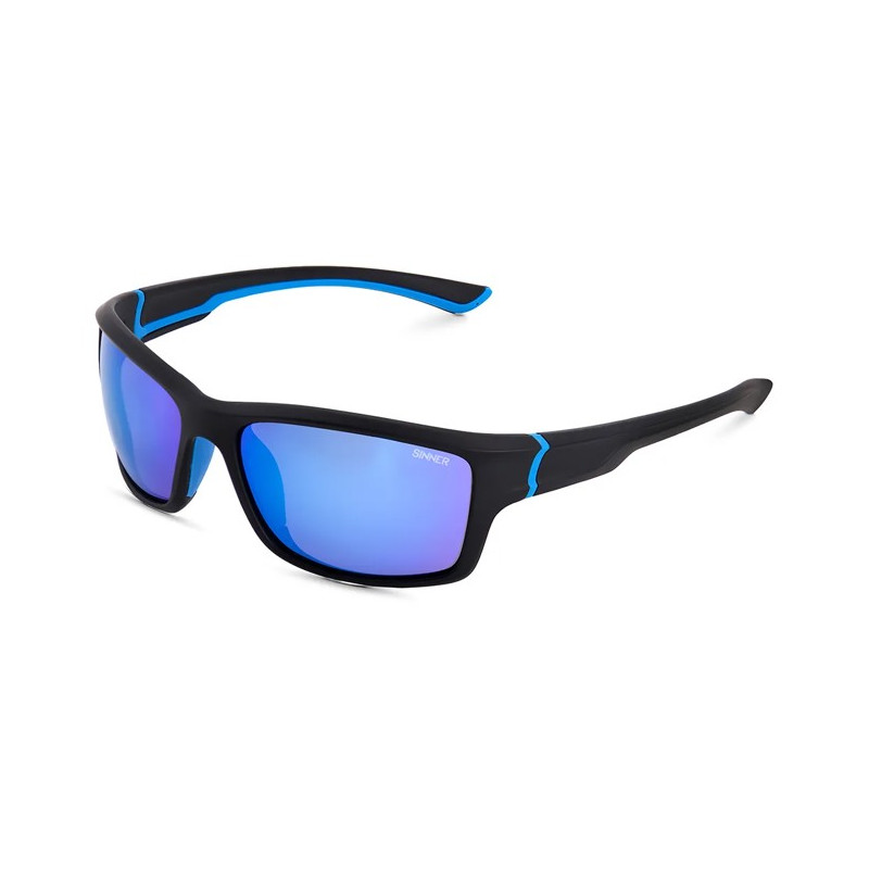 Bril Sinner CAYO MT BLK/LT BLU-SMK ICE BLU OIL