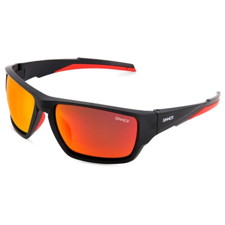 Glasses Sinner JACARA M BLK SINTEC®SMK BLK RED OIL