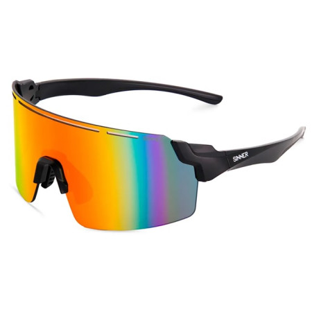 Brille Sinner AMLA MT BLACK SMK/BLK RED OIL