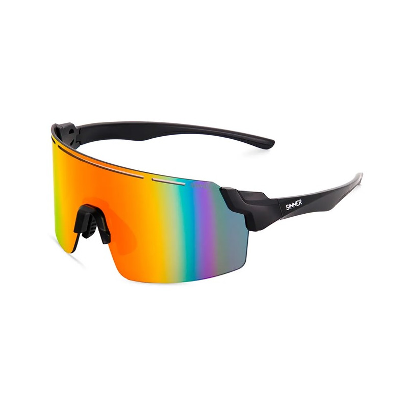 Lunettes Sinner AMLA MT BLACK SMK/BLK RED OIL