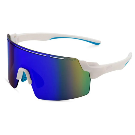 Glasses Sinner AMLA MT WHT/LT BLU GREEN OIL