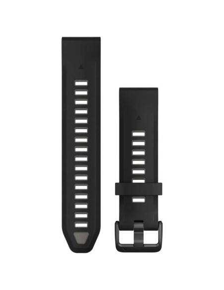 Strap Garmin silia QuickFit® 20mm Negra gris