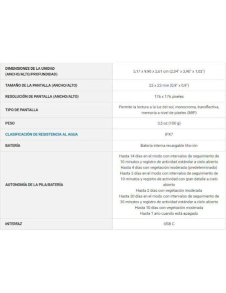GPS Garmin InReach Mini 2