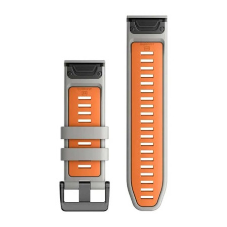 Strap Garmin QUICKFIT 26MM GRIS NARANJA 2