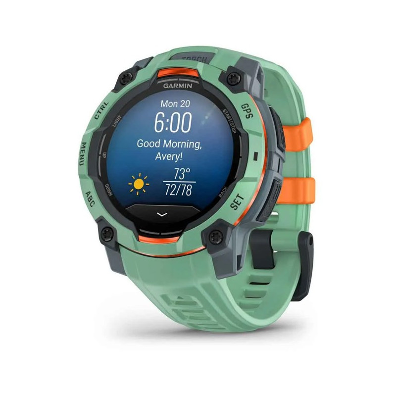 Relógio Garmin INSTINCT 3 45mm AMOLED Neo Tropic