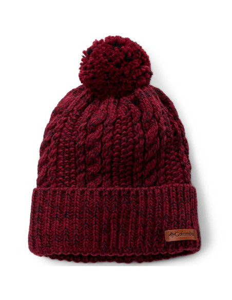 Columbia COZY RIDGE BEANIE Rich Wine, Black Marle