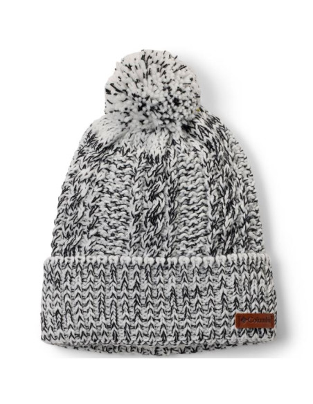 Columbia COZY RIDGE BEANIE Sea Salt, Black Marled