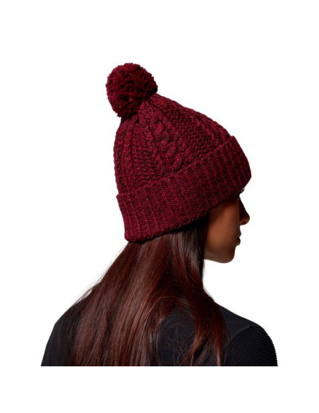 Columbia COZY RIDGE BEANIE Rich Wine, Black Marle