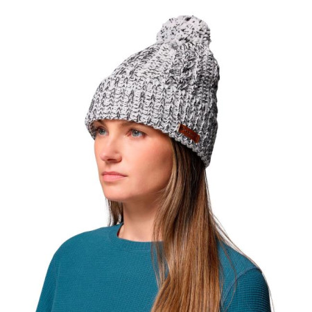 Columbia COZY RIDGE BEANIE Sea Salt, Black Marled 2