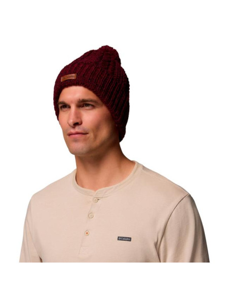 Columbia COZY RIDGE BEANIE Rich Wine, Black Marle