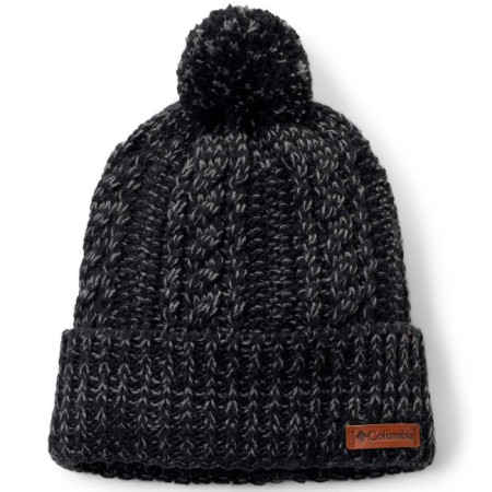 Columbia COZY RIDGE BEANIE Black, City Grey Marle