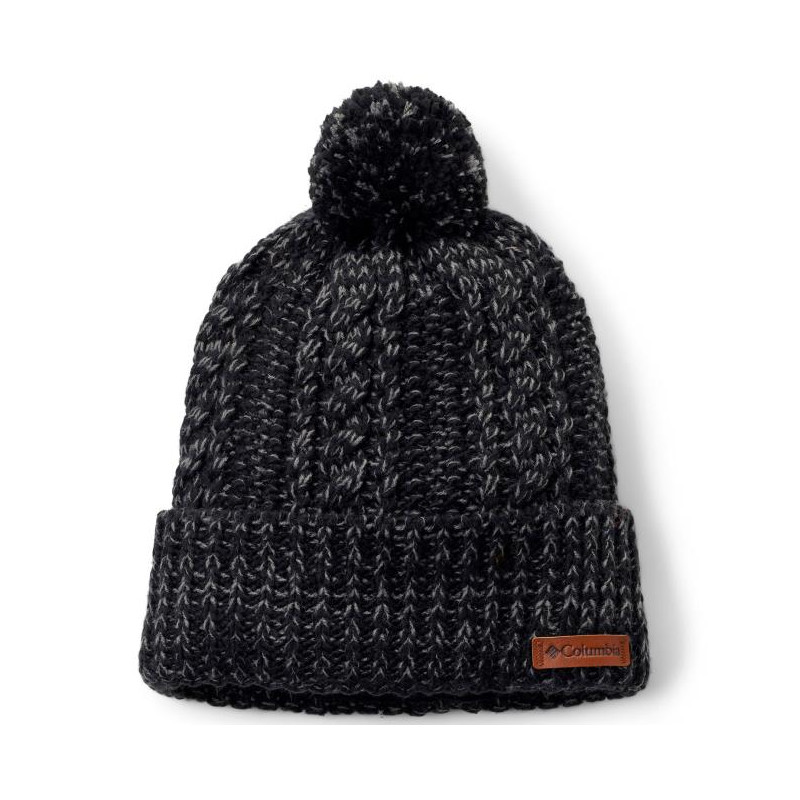 Columbia COZY RIDGE BEANIE Black, City Grey Marle