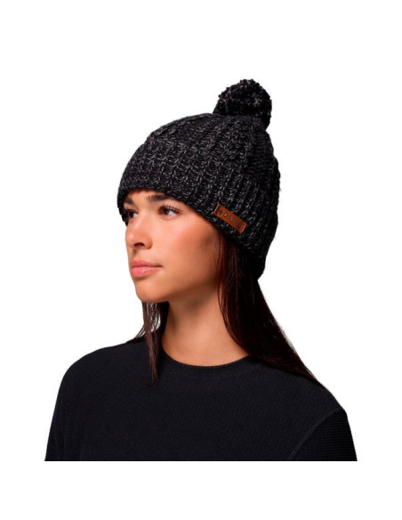 Columbia COZY RIDGE BEANIE Black, City Grey Marle