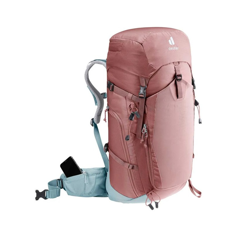Rugzak Deuter TRAIL PRO 34 SL Caspia-Dusk