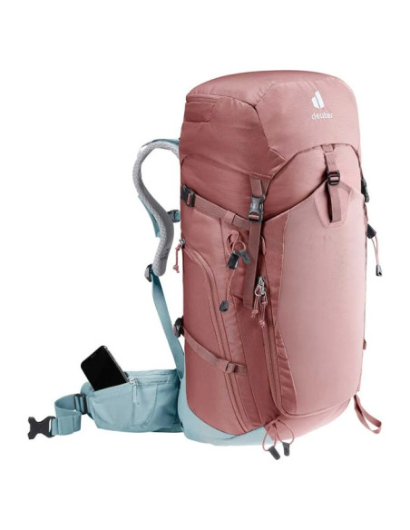 Selkäreppu Deuter TRAIL PRO 34 SL Caspia-Dusk