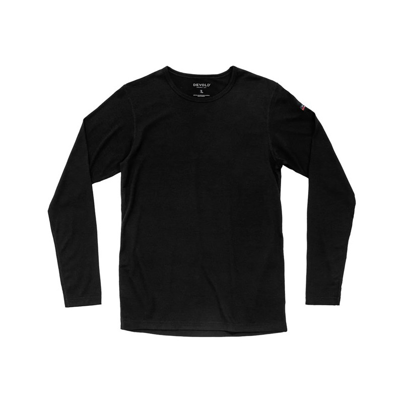 Tričko Devold BREEZE MERINO 150 MAN Black