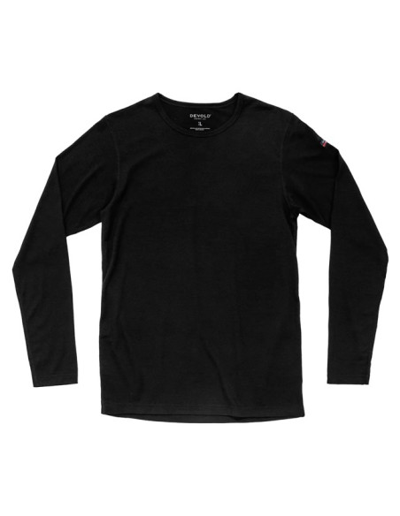 T-shirt Devold BREEZE MERINO 150 MAN Black