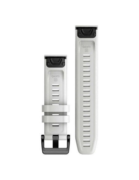 Paski Garmin EPIX Correa silicona blanca 22 mm
