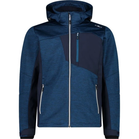 Jacket Cmp MAN ZIP HOOD MEL-NERO