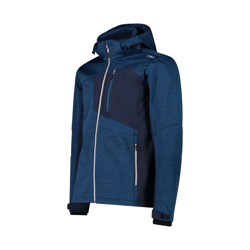 Veste Cmp MAN JACKET ZIP HOOD MEL-NERO