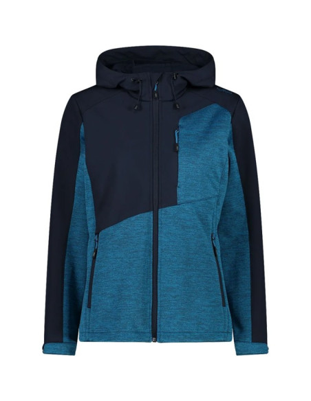 Jakke Cmp FIX HOOD GIADA BLUE