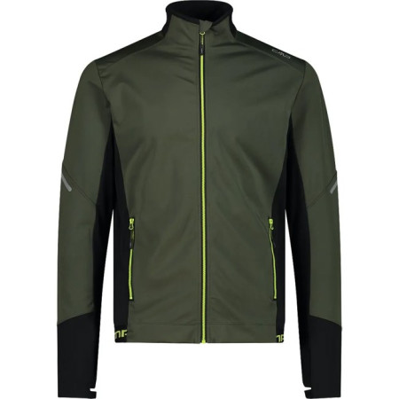 Jakke Cmp JACKET HYBRID OIL GREEN