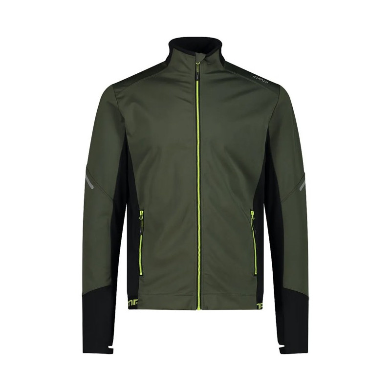 Jakke Cmp JACKET HYBRID OIL GREEN