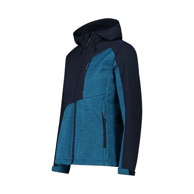 Kurtka Cmp FIX HOOD GIADA BLUE